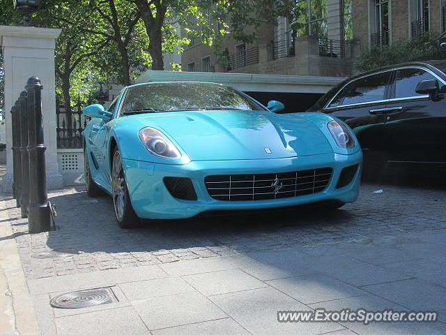 Ferrari 599GTB spotted in London, United Kingdom