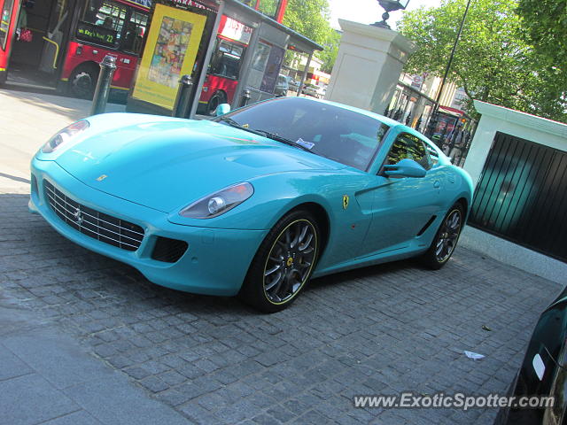 Ferrari 599GTB spotted in London, United Kingdom