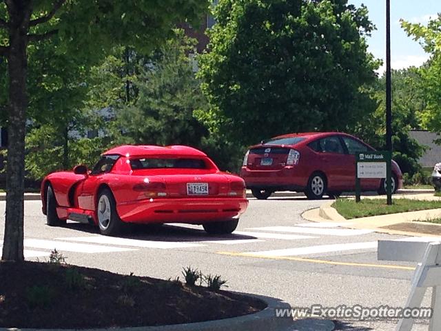 Dodge Viper spotted in Clarksville, Maryland