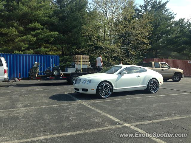 Bentley Continental spotted in Columbia, Maryland