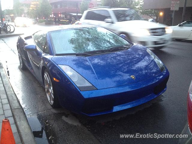 Lamborghini Gallardo spotted in Cherry Creek, Colorado