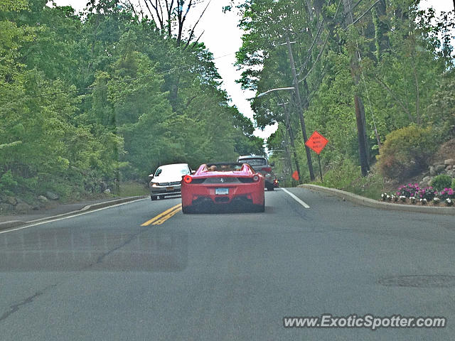 Ferrari 458 Italia spotted in Purchase, New York