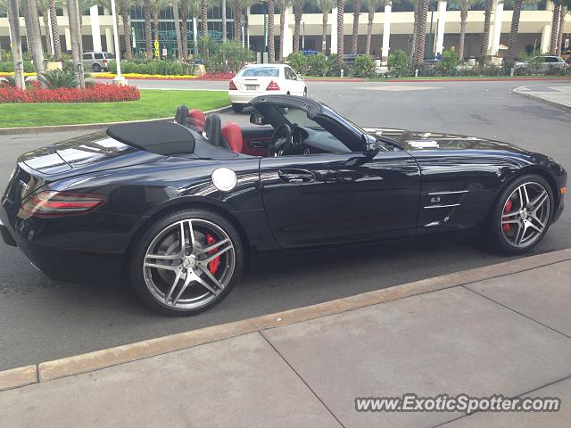 Mercedes SLS AMG spotted in Anaheim, California