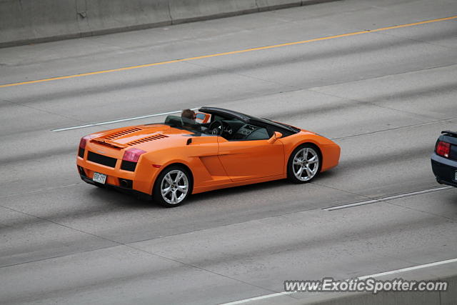 Lamborghini Gallardo spotted in Denver, Colorado