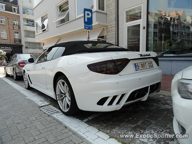 Maserati GranCabrio spotted in Knokke-Heist, Belgium