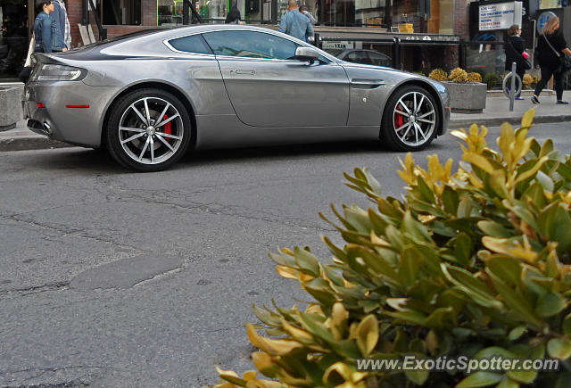 Aston Martin Vantage spotted in Toronto, Canada