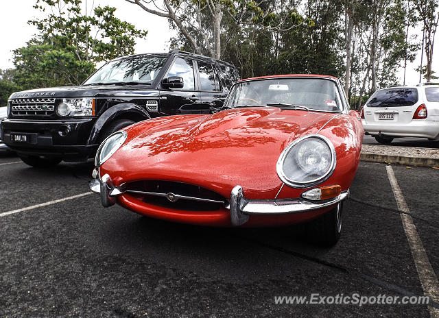 Jaguar E-Type spotted in Brisbane, Australia