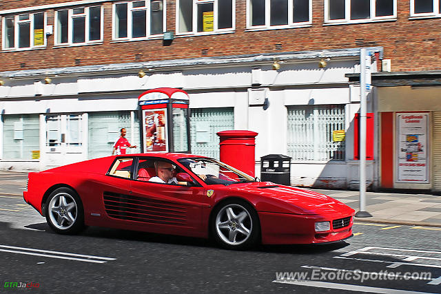 Ferrari Testarossa spotted in Leeds, United Kingdom
