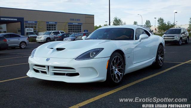 Dodge Viper spotted in Boucherville, Canada