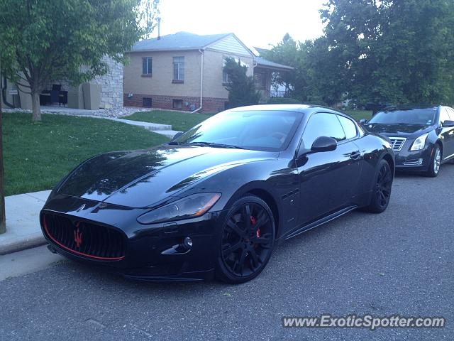 Maserati GranTurismo spotted in Denver, Colorado