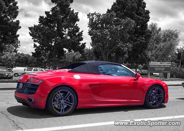 Audi R8 spotted in Sunnyvale, California