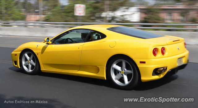 Ferrari 360 Modena spotted in Mexico City, Mexico