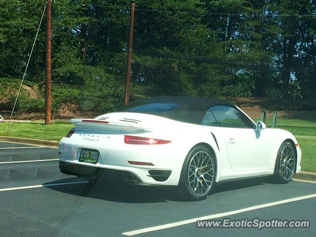 Porsche 911 Turbo spotted in Marietta, Georgia