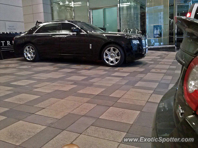 Rolls Royce Ghost spotted in Toronto, Canada