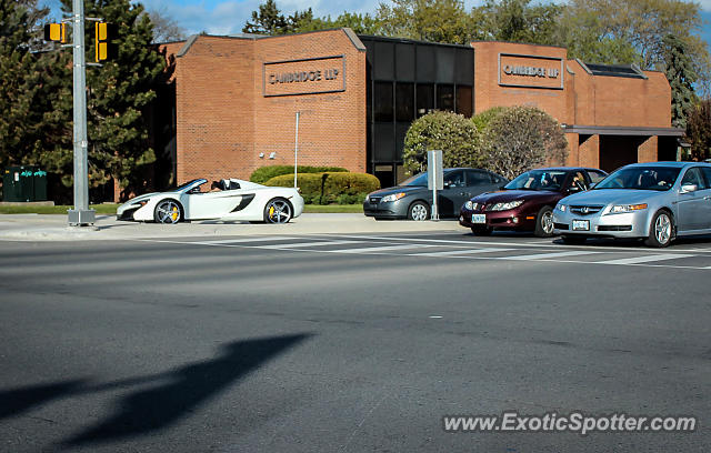 Mclaren 650S spotted in Burlington, Canada