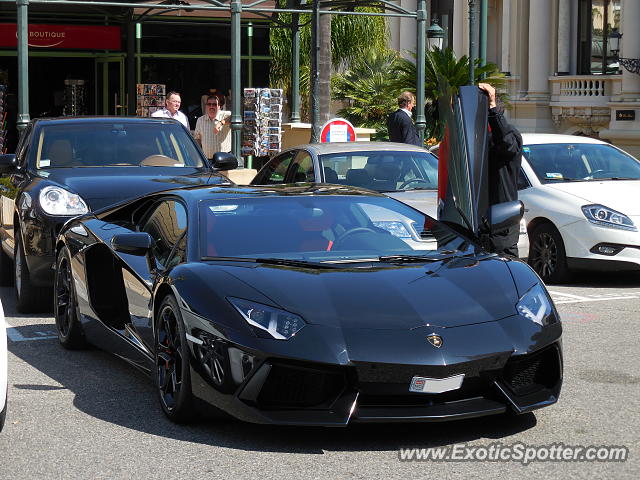 Lamborghini Aventador spotted in Monaco, Monaco