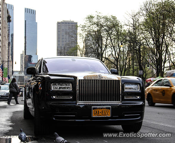 Rolls Royce Phantom spotted in Manhattan, New York