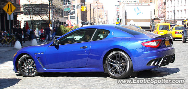 Maserati GranTurismo spotted in New York, New York