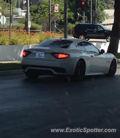 Maserati GranTurismo spotted in Fremont, California