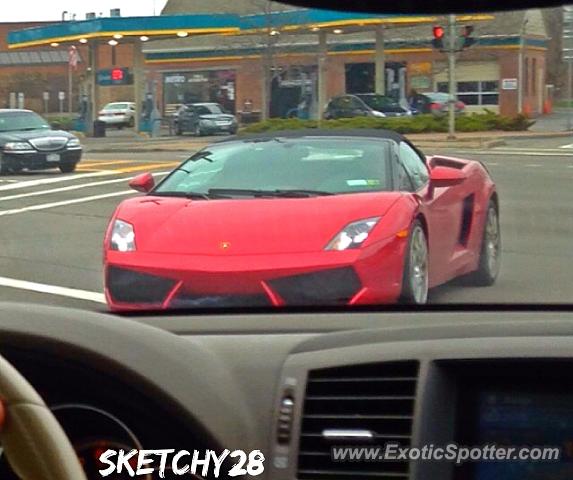 Lamborghini Gallardo spotted in Pittsford, New York