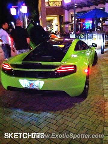 Mclaren MP4-12C spotted in Naples, Florida