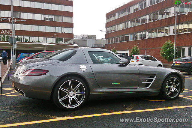 Mercedes SLS AMG spotted in York, United Kingdom