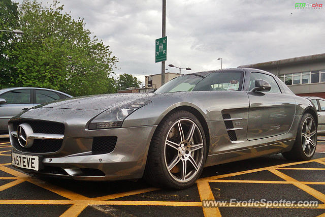 Mercedes SLS AMG spotted in York, United Kingdom