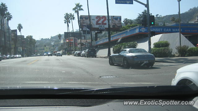 Mercedes SLS AMG spotted in Los Angeles, California