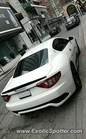 Maserati GranTurismo spotted in Toronto, Canada