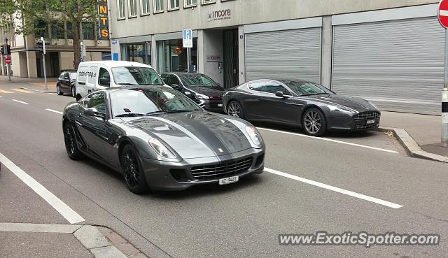 Ferrari 599GTB spotted in Zurich, Switzerland