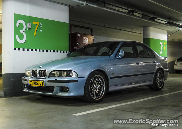 BMW M5 spotted in Herzliya, Israel