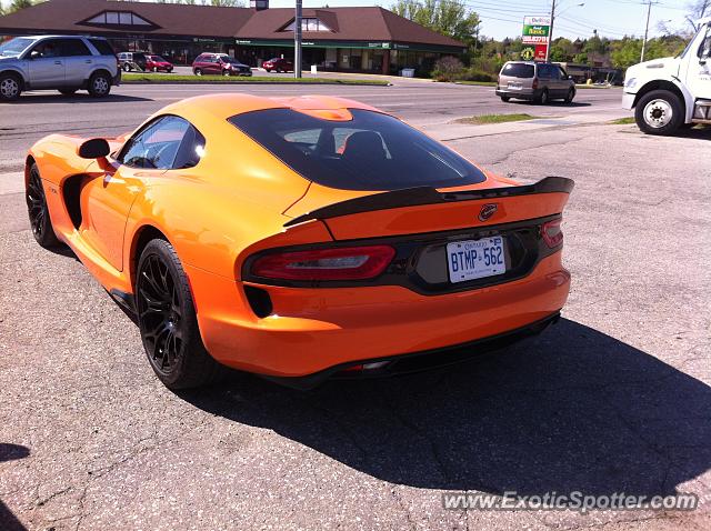 Dodge Viper spotted in Guelph, Ontario, Canada