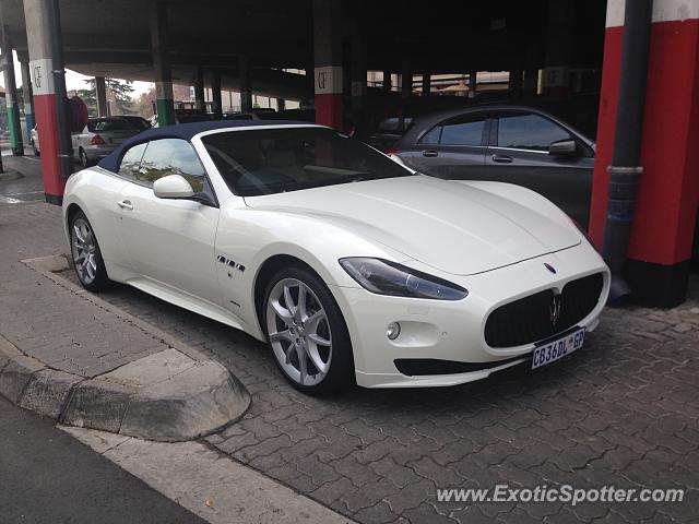 Maserati GranCabrio spotted in Sandton, South Africa