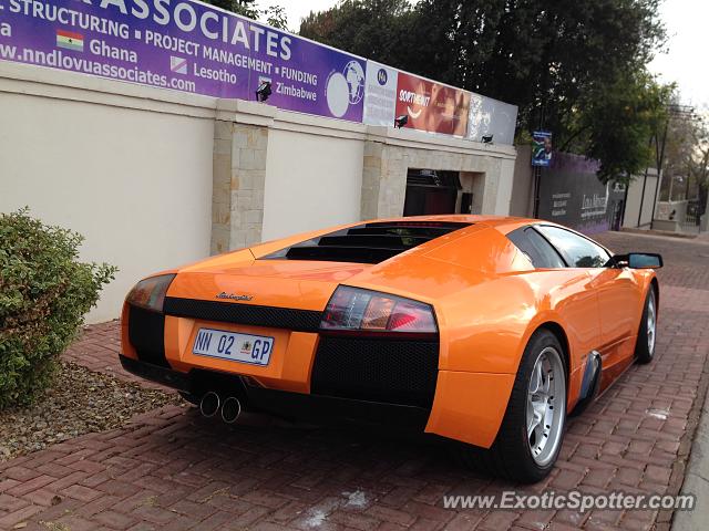 Lamborghini Murcielago spotted in Sandton, South Africa