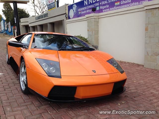 Lamborghini Murcielago spotted in Sandton, South Africa