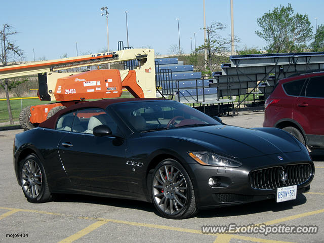 Maserati GranCabrio spotted in Brampton, ON,, Canada