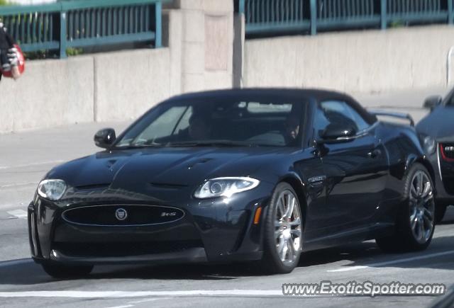 Jaguar XKR-S spotted in Toronto, Ontario, Canada