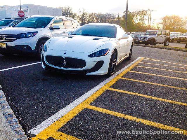 Maserati GranTurismo spotted in NJ, New Jersey