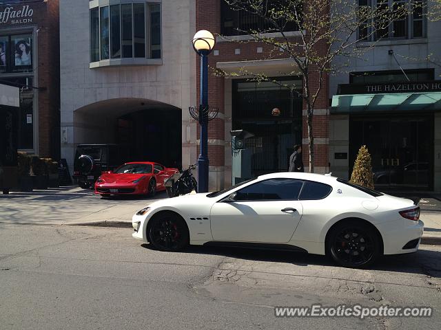 Maserati GranTurismo spotted in Toronto, Canada