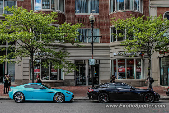 Aston Martin Vantage spotted in Boston, Massachusetts