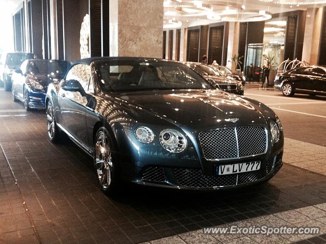 Bentley Continental spotted in Melbourne, Australia