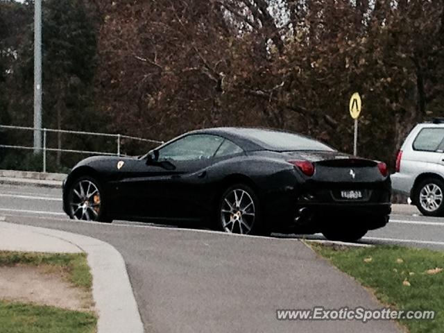 Ferrari California spotted in Melbourne, Australia