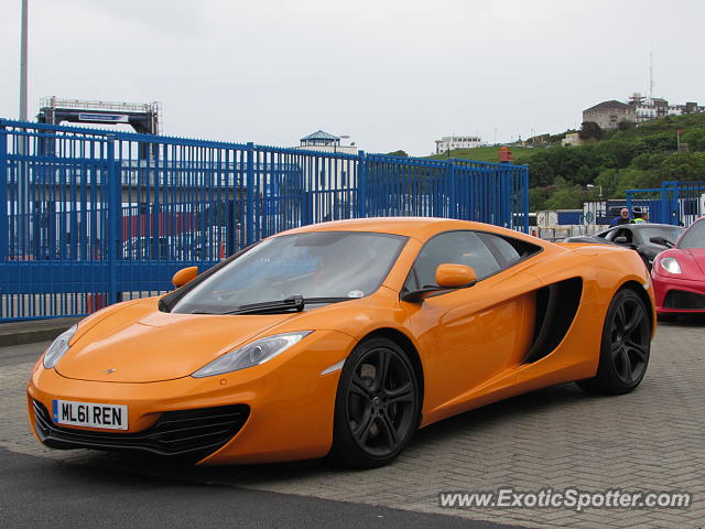 Mclaren MP4-12C spotted in Douglas, United Kingdom