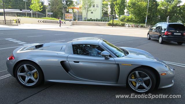 Porsche Carrera GT spotted in Stuttgart, Germany