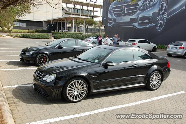 Mercedes C63 AMG Black Series spotted in Woodmead, South Africa