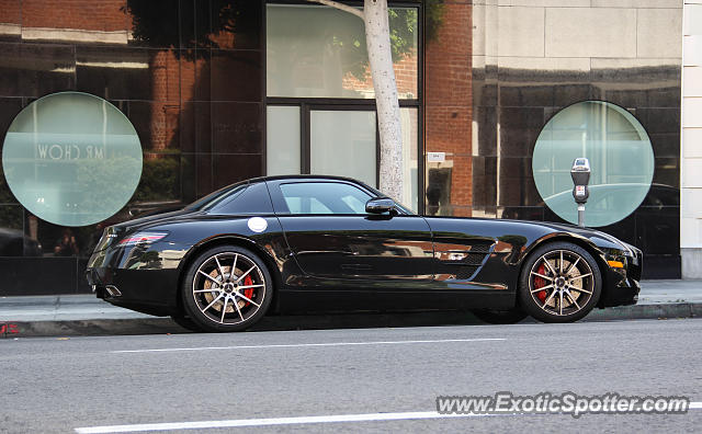 Mercedes SLS AMG spotted in Beverly Hills, California