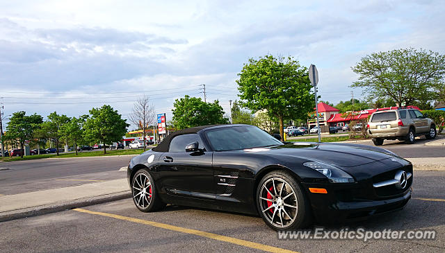 Mercedes SLS AMG spotted in London, Ontario, Canada