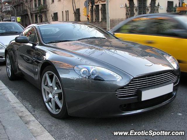 Aston Martin Vantage spotted in Barcelona, Spain