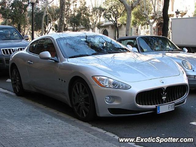 Maserati GranTurismo spotted in Barcelona, Spain