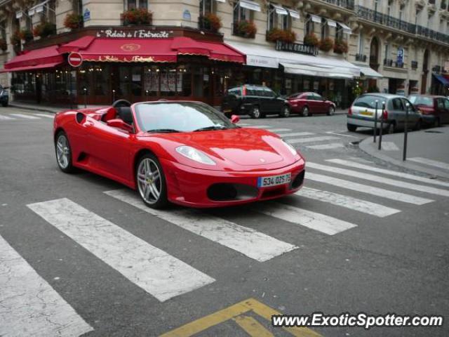 Ferrari F430 spotted in Paris, France